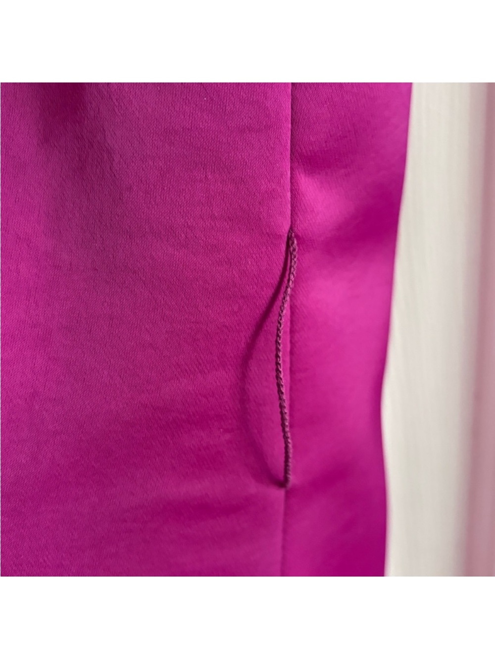 Banana Republic Sleeveless Blazer Top Vest Size 14 Magenta Fuchsia - Picture 6 of 7